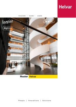 Sistemi Router Helvar