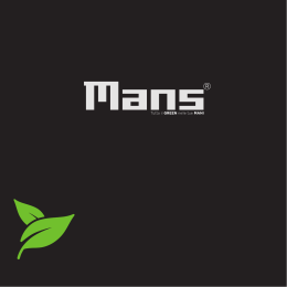 Visualizza e scarica il Catalogo Mans - Mans Italia Srl