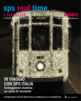 dicembre 2014 n. 35 - SPS IPC Drives Italia