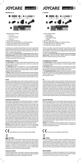 JC-257 SIGARETTA ELETTRONICA COMPONENTI DEL KIT 1