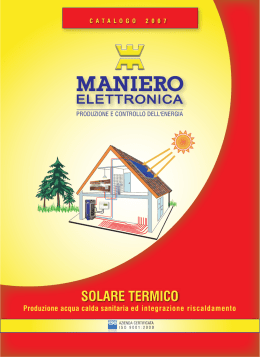 Solare termico 2007
