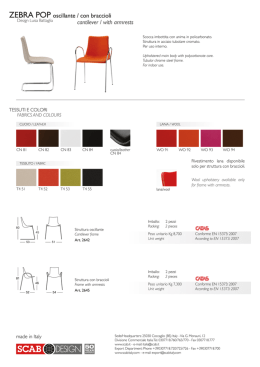 ZEBRA POP oscillante / con braccioli