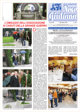 Voce Giuliana n 314 1 dicembre 2014.indd