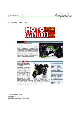 Motocatalogo - April, 2015