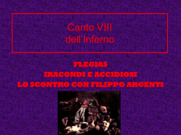 Inferno Canto 8 - Collegio San Giuseppe