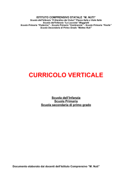 ISTITUTO COMPRENSIVO STATALE &ldquo;M