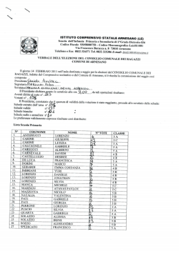ISTITUTO COMPRENSIVO STATALE ARNESANO (LE) Scuola dell