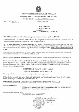ISTITUTO COMPRENSIVO STATALE PESCARA 5 65100