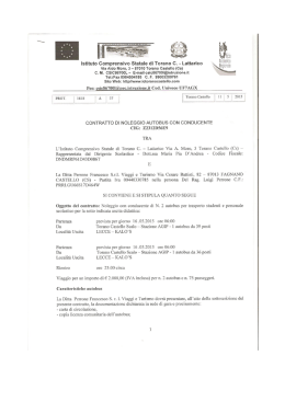 Istituto Comprensivo Statale di Torano C.