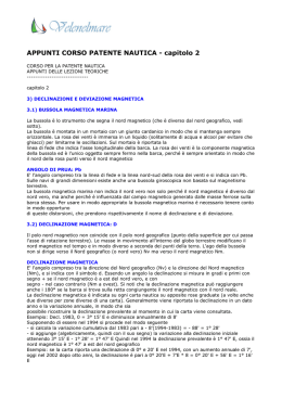 APPUNTI CORSO PATENTE NAUTICA - capitolo 2