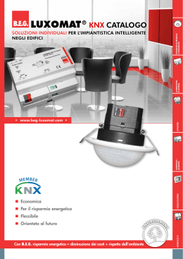 KNX catalogo - BEG Brück Electronic GmbH