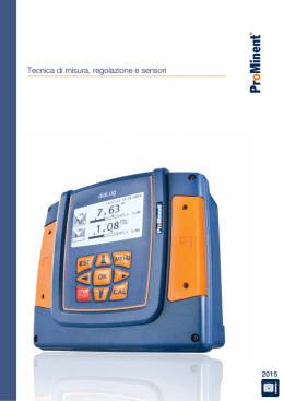 Tecnica di misura, regolazione e sensori 2015