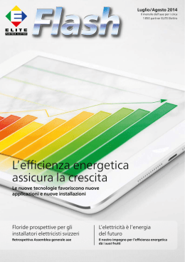 L`efficienza energetica assicura la crescita