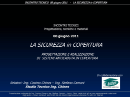 sicurezza in copertura