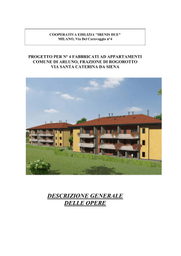 capitolato analitico