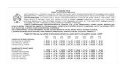 Listino Prezzi 2015