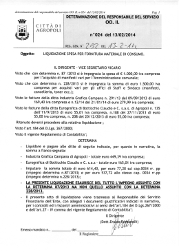 W , 00. Il. - Comune di Agropoli