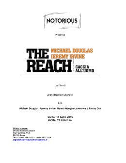 Scarica il pressbook completo di The Reach – Caccia
