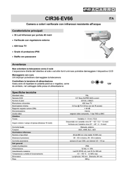 Specifiche prodotto