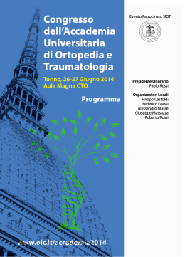 27 giugno 2014 - Organizzazione Internazionale Congressi