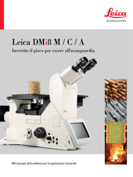 Leica DMi8 M / C / A