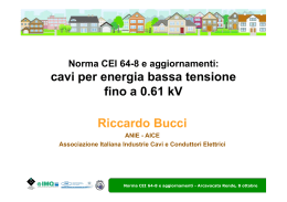 Norma CEI 64-8 e aggiornamenti