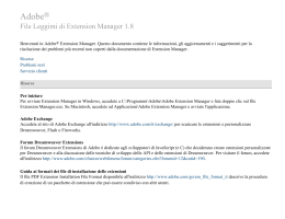File Leggimi di Adobe Extension Manager 1.8