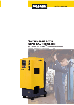Compressori a vite Serie SXC »compact«