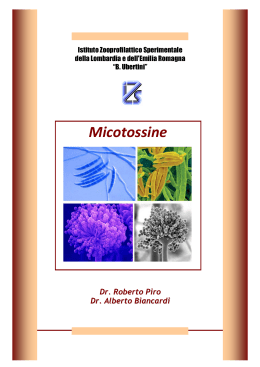 Micotossine 3 PDF - IZS della Lombardia e dell`Emilia Romagna