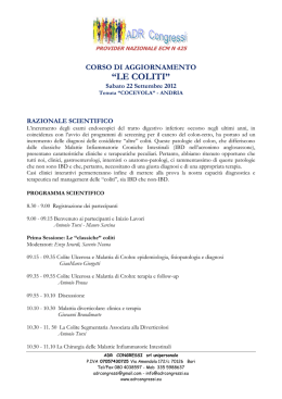 Programma - ADR Congressi