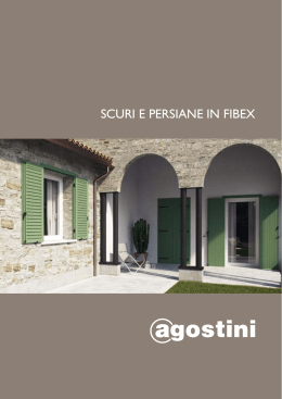 SCURI E PERSIANE IN FIBEX