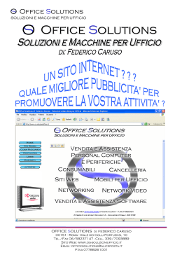 SO Office Solutions - Office Solutions di Federico Caruso