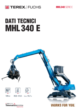 mhl 340 e dati tecnici mhl340