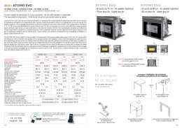 Scheda tecnica e rivestimenti