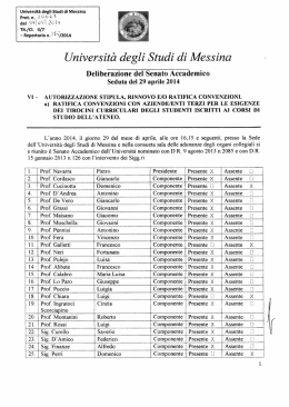 Universit&agrave; degli Studi di Messina