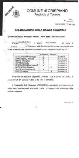 CQMUNE di CRISPIANO