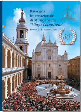 VirgoLauretana2010 - Fondazione Domenico Bartolucci
