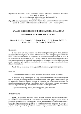 Maran V., Parma P., Fusetti L., Damin F., Chiari, M., Greppi G.F.