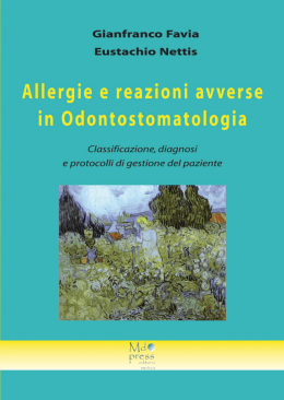Allergie e reazioni avverse in Odontostomatologia