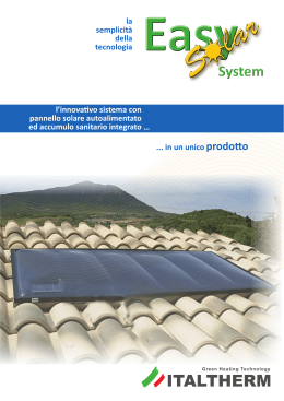 Italtherm Easy Solar System