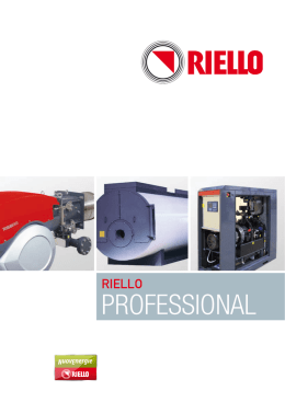 Catalogo Riello - Professional