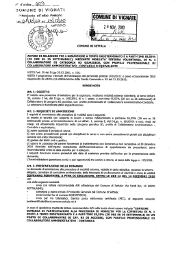 avviso mobilita` esterna collaboratore