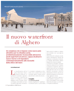 Il nuovo waterfront di Alghero