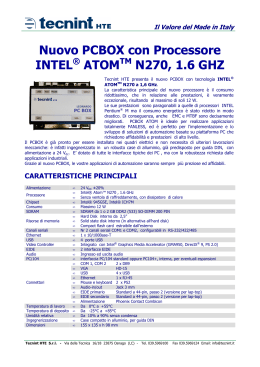 Nuovo PCBOX con Processore INTEL ATOM N270