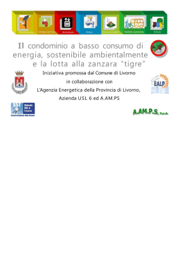 Il condominio a basso consumo di energia, sostenibile