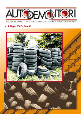 n. 9 Giugno 2007 - Anno III