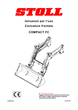Istruzioni per l`uso Caricatore frontale COMPACT FC