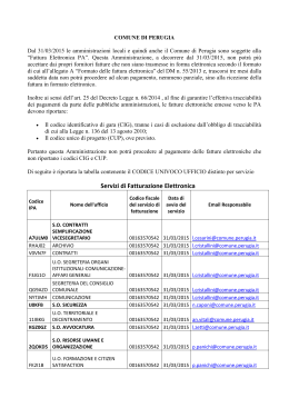 Servizi di Fatturazione Elettronica