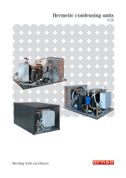 Hermetic condensing units