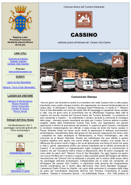 CASSINO - Unione Club Amici
